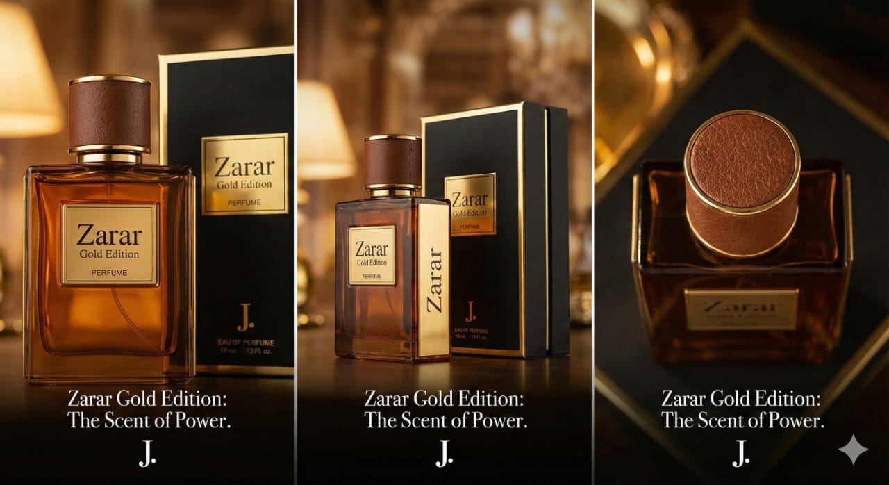 ‎Zarar Gold Edition by J. - The Scent of Ultimate Power & LuxuryLuxury ‎