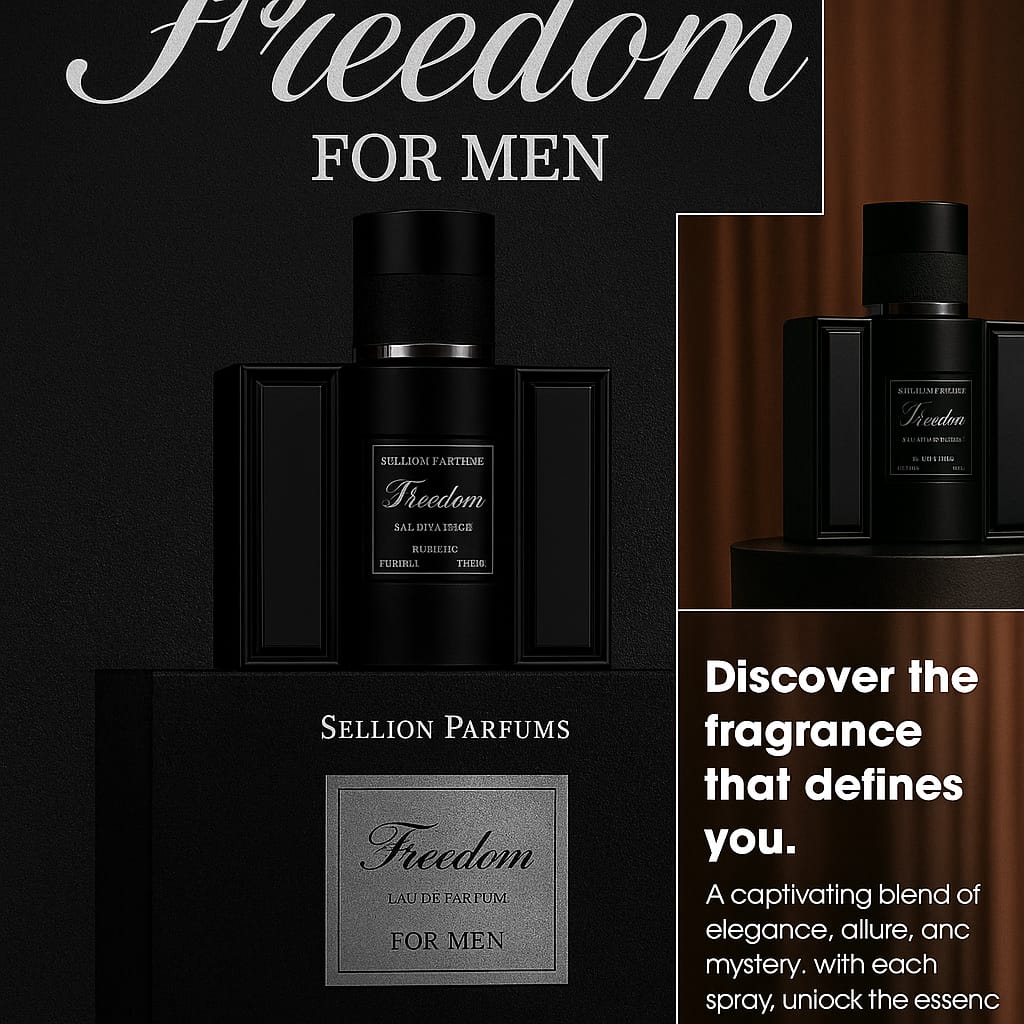 Freedom Eau De Parfum for Men – Premium Long-Lasting Fragrance | Sellion Parfums